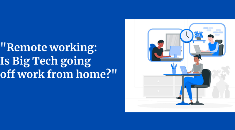 Remote working: Are Tech bosses about to work from home?