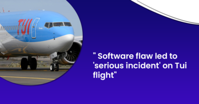 Software flaw led to 'serious incident' on Tui flight